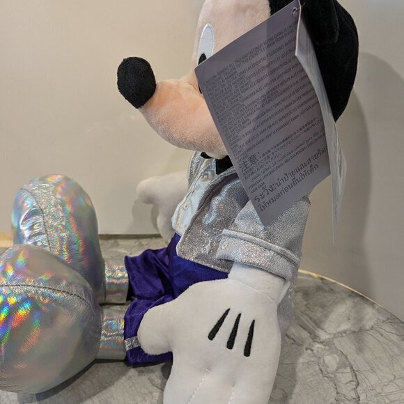 Disney 100 Years of Wonder Anniversary Mickey Mouse Stuffed Animal Plush Toy NWT - Picture 8 of 15